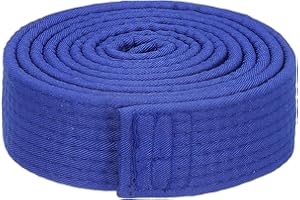 PATIKIL Taekwondo Colored Ranking Belt 1.5" x7.2Ft 2.2m, Polyester Martial Arts Judo Karate Belt for Coach Teaching Practice,