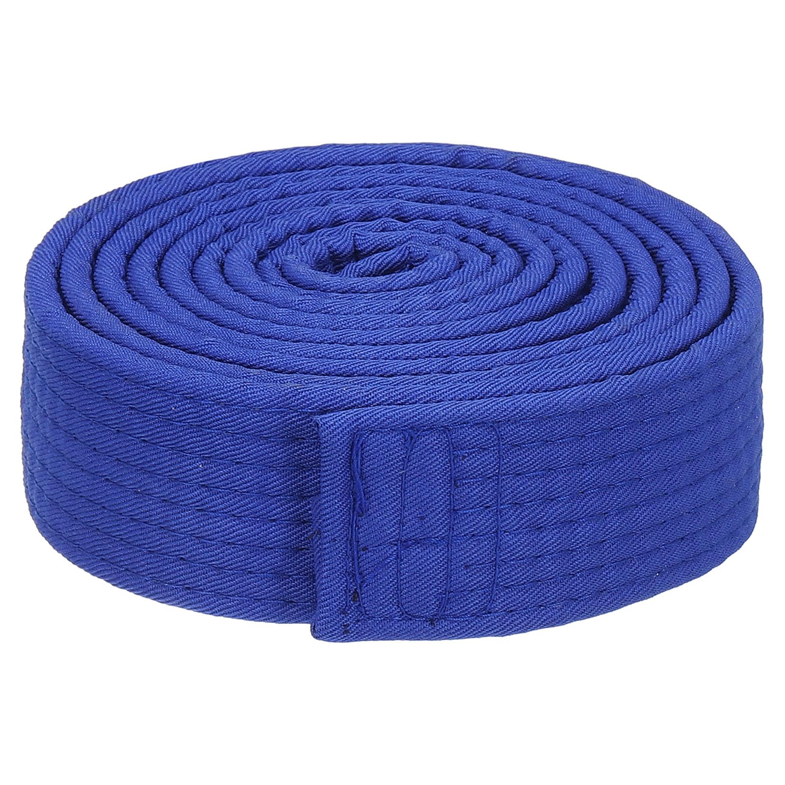 PATIKIL Taekwondo Colored Ranking Belt 1.5" x7.2Ft 2.2m, Polyester Martial Arts Judo Karate Belt for Coach Teaching Practice, Blue
