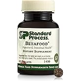 Standard Process Betafood - Supports Digestion & Intestinal Function with Beets - Aids a Healthy Heart & Liver Health - Gluten-Free, Non-Dairy & Non-Soy - 90 Tablets (90 Servings)