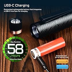ACEBEAM Rider RX 1000 High Lumens EDC AA Flashlight
