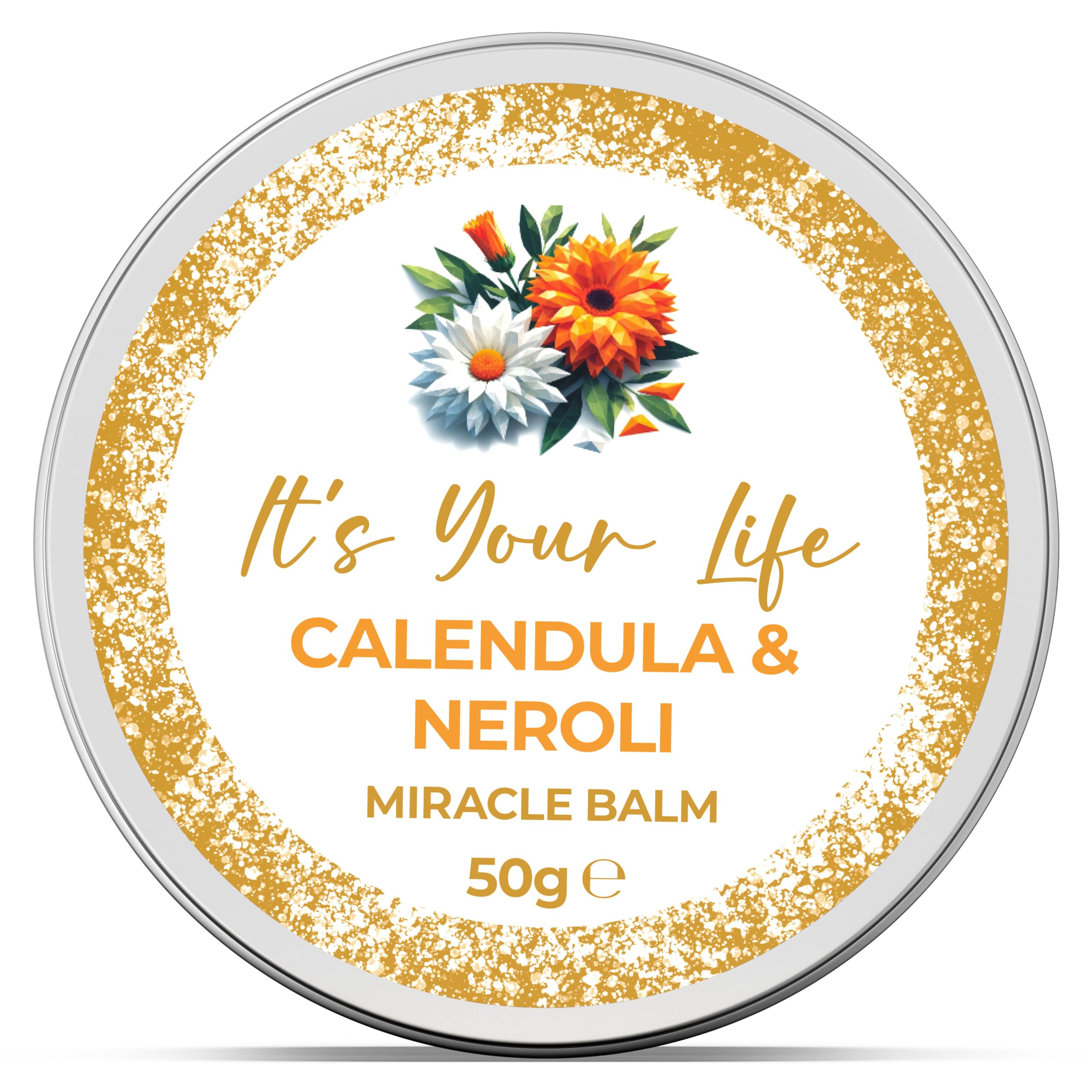 Miracle Balm, Calendula balm, Natural Skincare, as a, Wound Healing Cream, Scab Healing Cream, &, Burn Cream Healing Anti Scar. 50 grams of, Calendula Cream, its Natures, Wonder Balm, for, Dry Skin