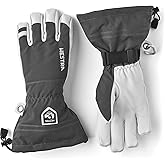 Hestra Army Leather Heli Ski Glove, 5-Finger Snow Glove for Skiing & Snowboarding for Men & Women