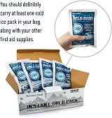 General Medi Instant Ice Cold Pack 4x5.5 inch, 8 Pack view 3