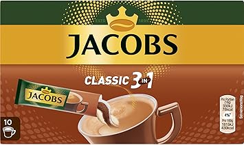 Jacobs 3 in 1, 10 Kaffee Sticks, 180 g