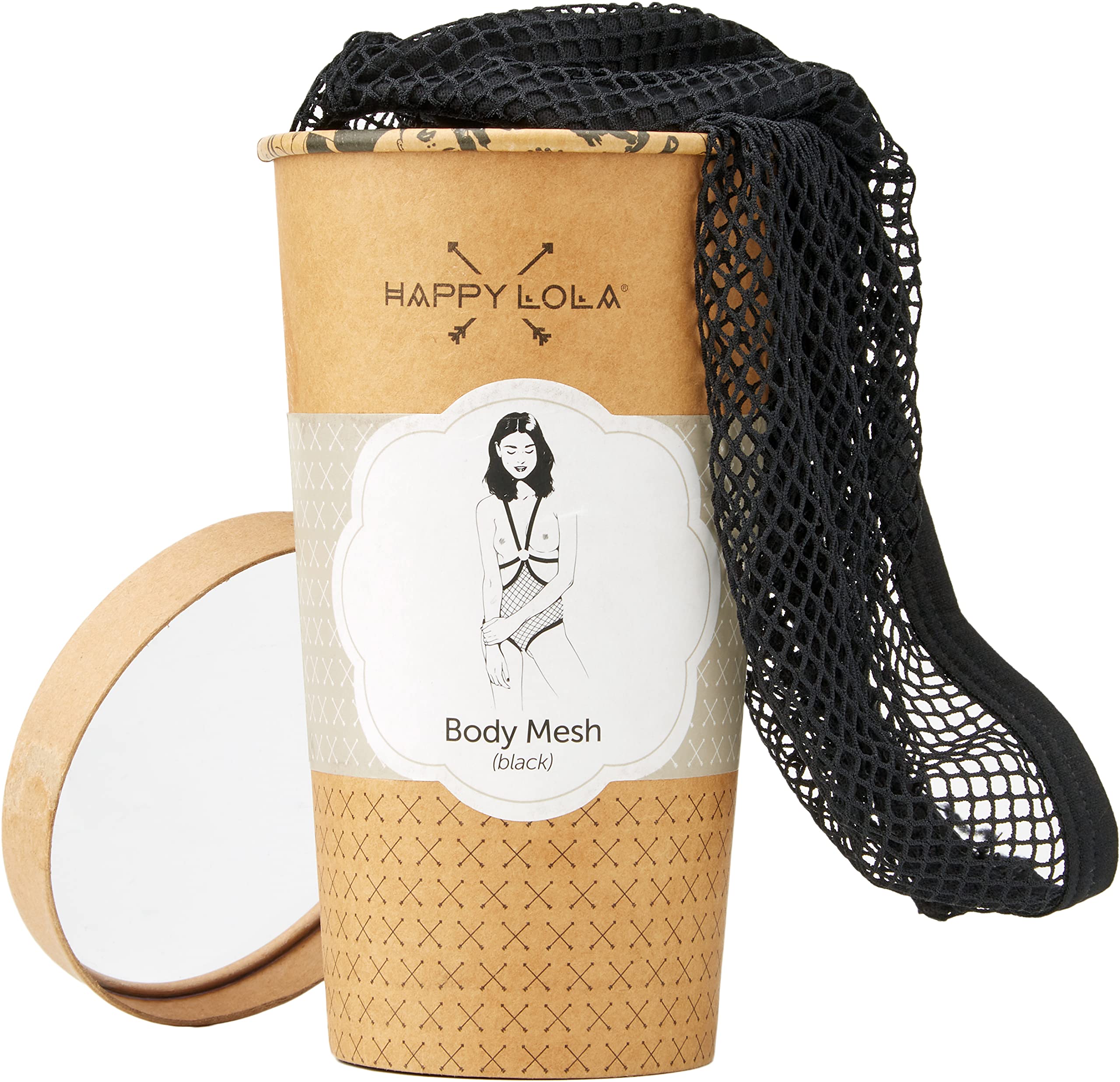 Happy Lola Black Body Mesh 4 140g