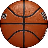 Wilson NBA DRV Plus Outdoor Rubber Basketball Size 6 Brown view 3