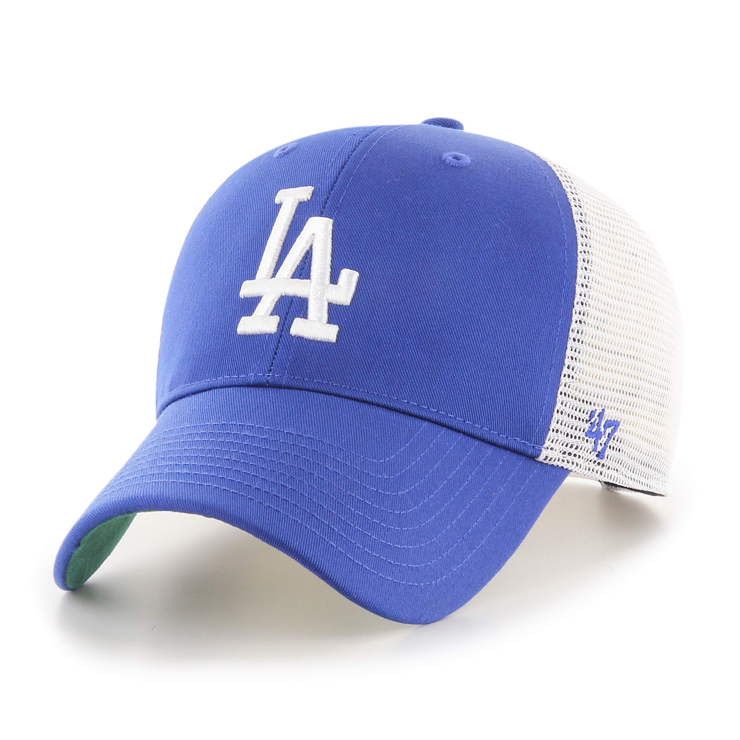 '47 Branson Los Angeles Dodgers Snapback Cap Royal, Royal, One Size โ image 1