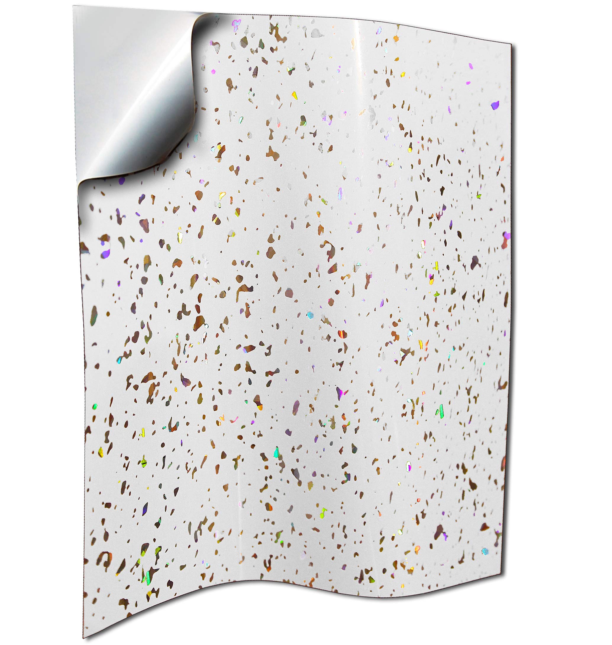 20 White Glitter Tile Stickers for 8x12 inch Tile 30x20 cm Sparkle Diamond White Glitter Tile Transfers Decals Vinyl Sticker Glitter (8x12” - 20 Individual Stickers)