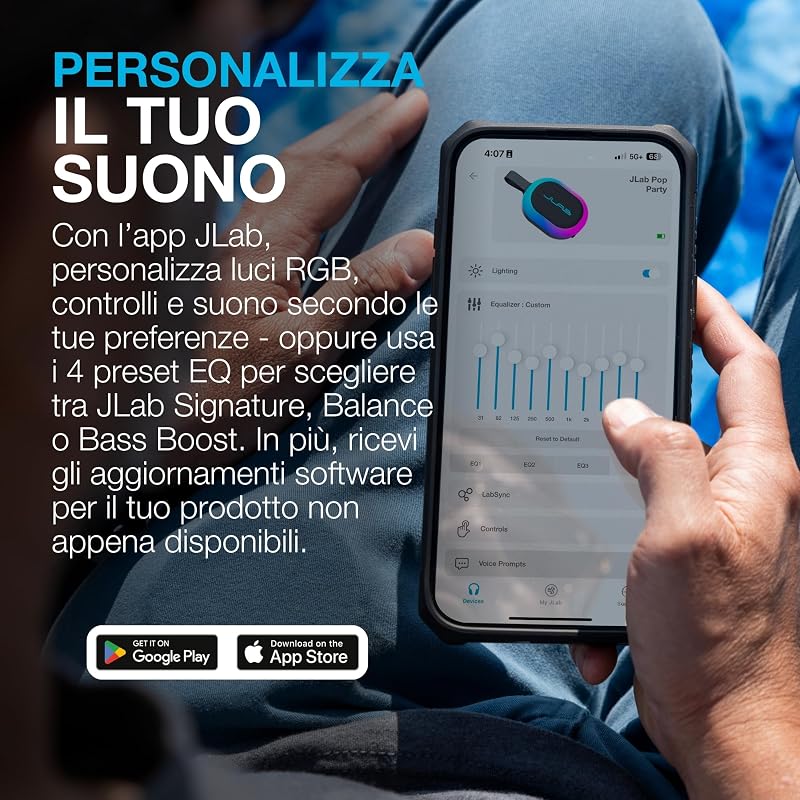 Pop Party Cassa Bluetooth Ultra-Portatile - 8+ ore, Mora