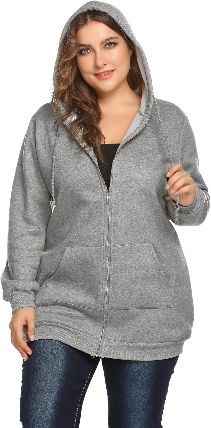 plus size hoodie jacket