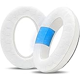 WC Freeze V2 QC45 – Cooling Gel Earpads Compatible with Bose QuietComfort 45, QuietComfort SE & QC Wireless (2023) by Wicked Cushions | Freeze V2 Cooling Fabric, Extreme Comfort | White
