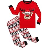 KikizYe Pajamas for Boys Pjs Kids Long sleeve Pijamas