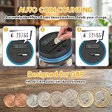 Pup Go Digital Money Box UK Coins Automatic Counting Large Capacity view 4