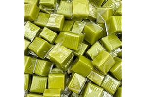 ILIKE! Green Apple Yogurt Caramel Cubes Candy, Individually Wrapped, 1.5-Pound Pack