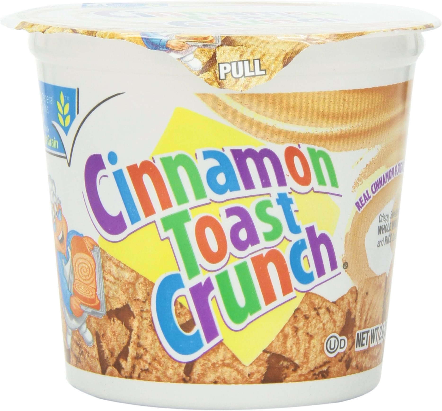 Advantus SN13897 Cinnamon Toast Crunch Cereal, Single-Serve 2.0 oz Cup, 6/Pack