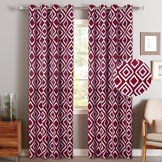 Amazon Com Flamingo P Blackout Curtains For Living Dining Room