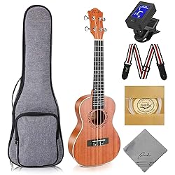 Ranch Concert Ukulele 23 inch Professional Learn to