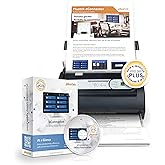 Plustek PSD300 Plus Document Scanner with ADF, Directly scan to Cloud, SharePoint, Office 365 and Built-in Barcode Recognition Function