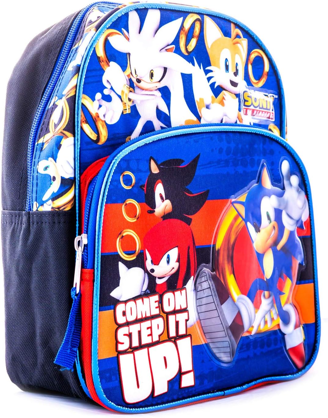 Sonic The Hedgehog Backpacks Sonic The Hedgehog Plush Backpack Blue