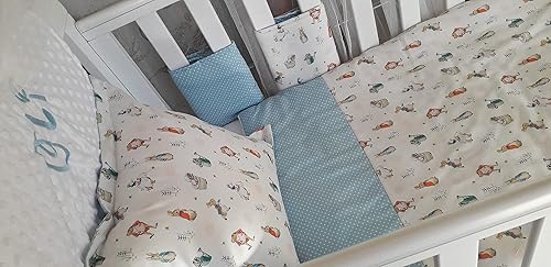 personalised cot bedding
