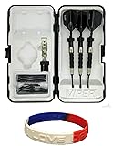 Sure Grip Viper Black Soft Tip Darts with Dart Case