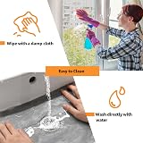 BRO Fly Mosquito Net 120x250cm High-Density DIY Mesh Screen Grey view 5
