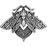 HAQUIL Vintage Butterfly Moth Pins Gothic Hawkmoth Brooch