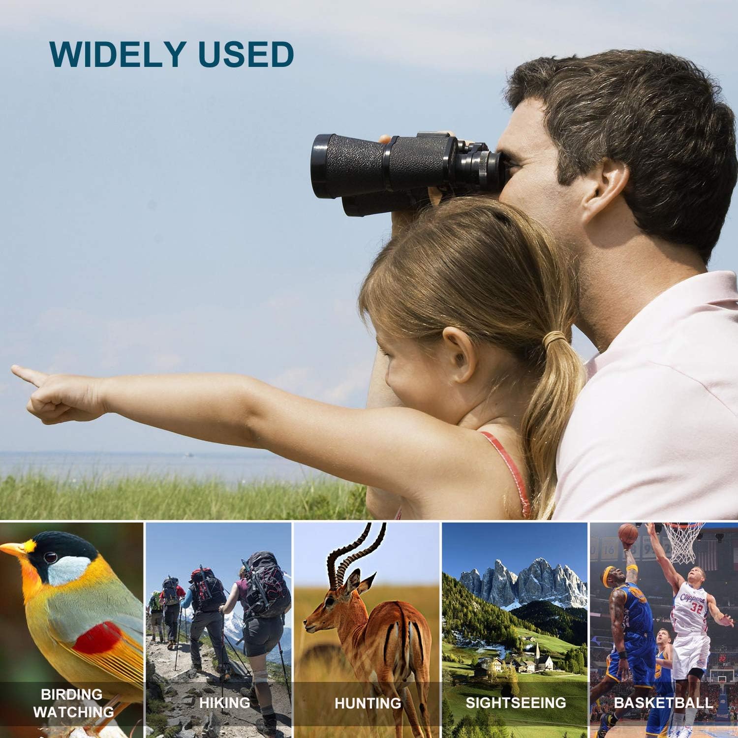 Jumelles x50 Pour Adultes Hd Jumelles Compactes Professionnelles Etanches Avec Vision Nocturne A Faible Luminosite Pour Lobservation Des Oiseaux Concerts De Chasse De Voyage Sports Photo Et Camescopes High Tech Centroarco Com