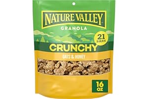 Nature Valley Oats & Honey Big & Crunchy Granola Breakfast Cereal, 16 oz