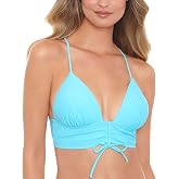Salt + Cove Juniors' Solid Bikini Top