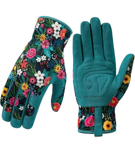 Lot De 3 Gants De Jardin Digz En Jersey De Coton - Orange, Taille L - Parfait Pour Le Jardinage, Le Désherbage Et Les Travaux Extérieurs