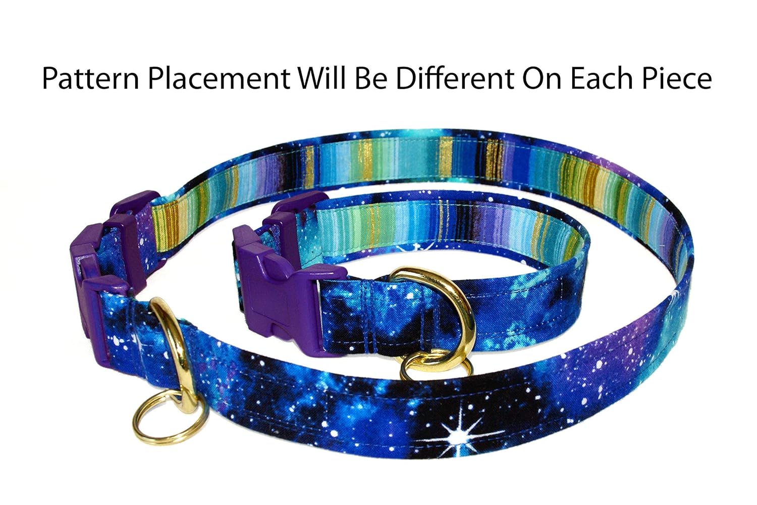 galaxy dog collars