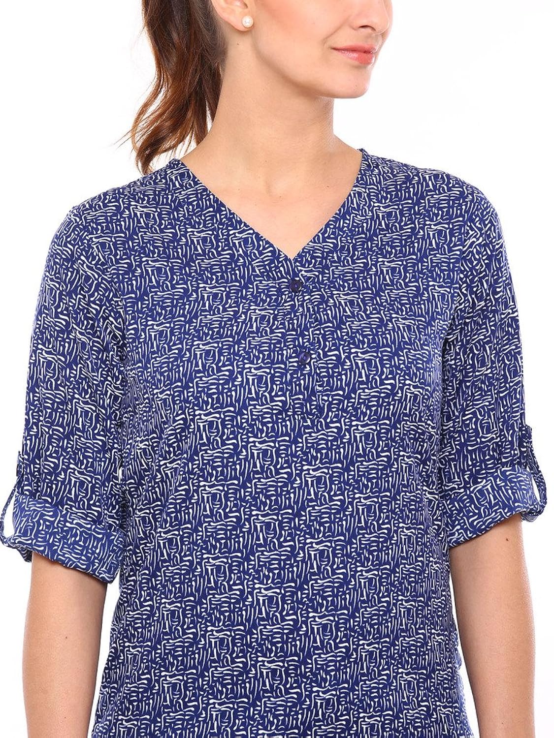 vvoguish women's regular fit cotton top