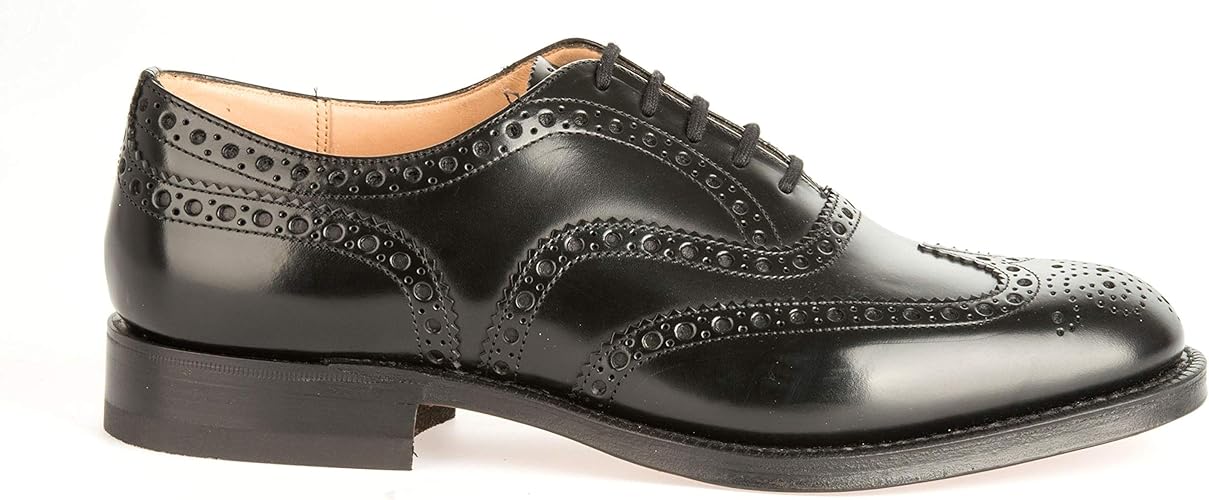 Amazon チャーチ メンズ Burwoodblack ブラック 革 係靴ひも Church S チャーチ レースアップシューズ