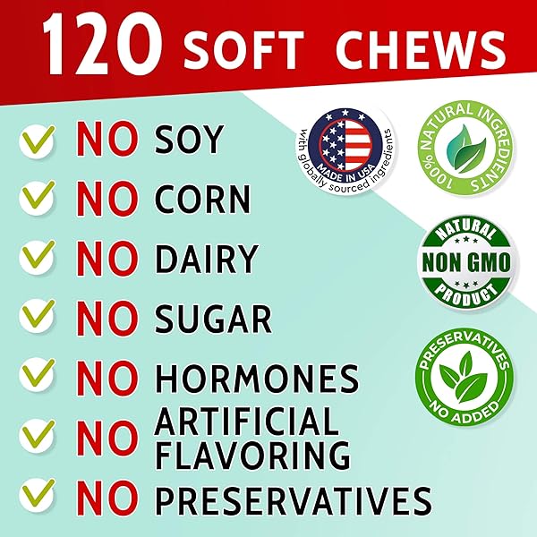 PAWFECTCHEW HEMP TREATS FOR DOGS – HIP AND JOINT SUPPLEMENT W/GLUCOSAMINE, CHONDROITIN, MSM, OMEGA 3 – JOINT PAIN RELIEF – ADVANCED FORMULA – SENIOR DOG AID – MADE IN USA – 120 CHEWS