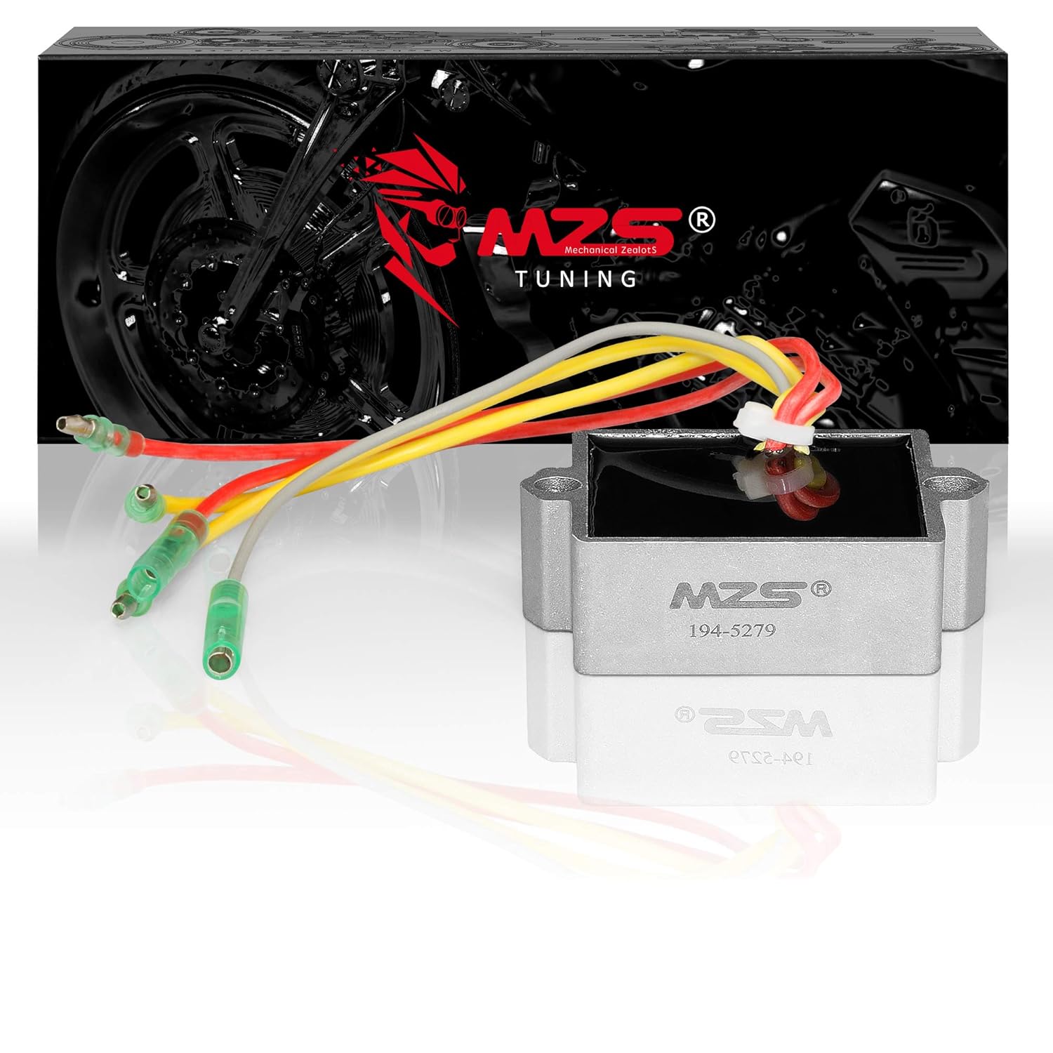 MZS 194-5279 Regulator Rectifier Voltage for Mercury Mariner Outboard 5  Wires 25 to 250 HP Replace 815279-1 815279-2 815279-3 815279-4 815279-5 ...