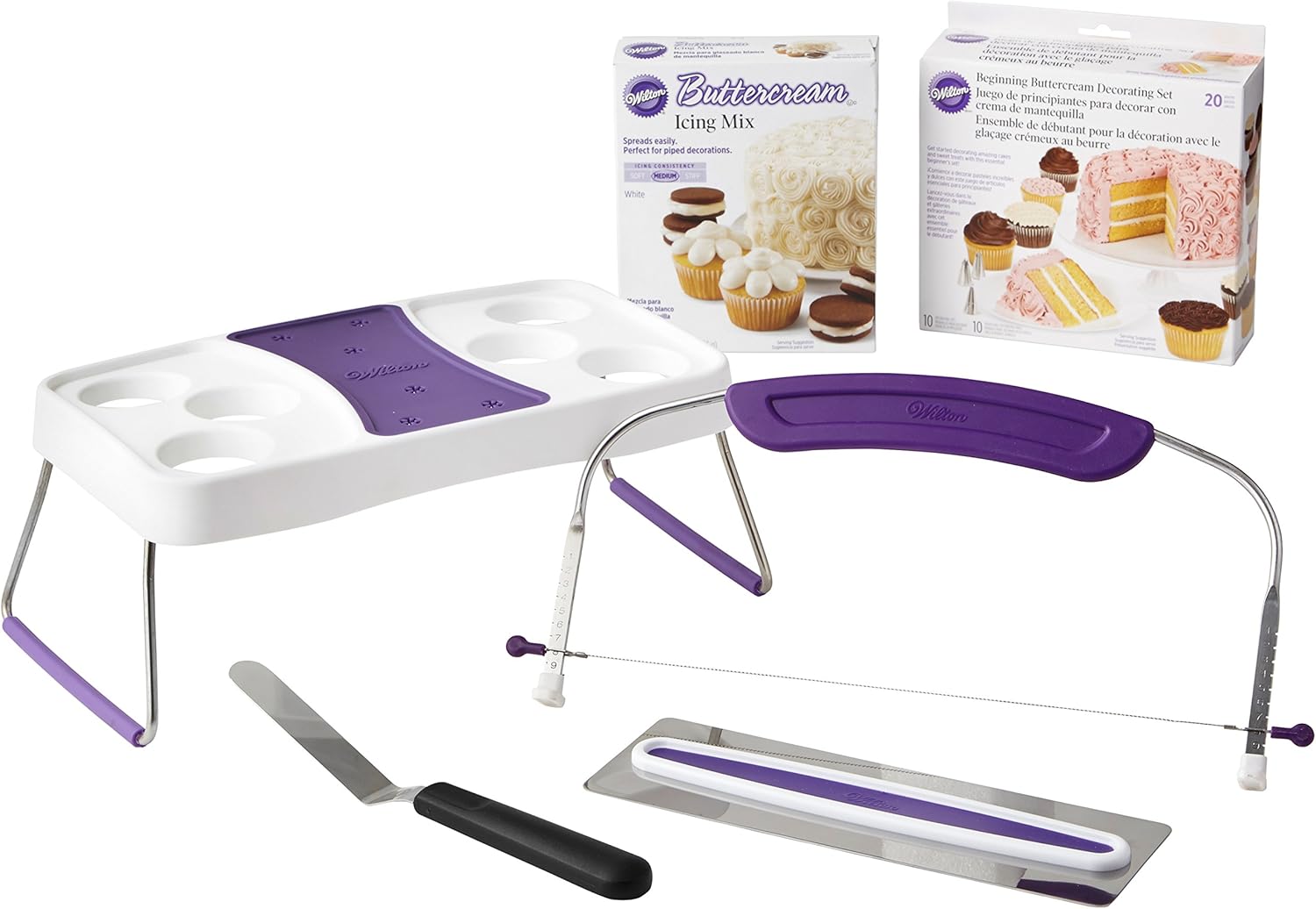 Wilton Make Your Cake Beautiful Icing Starter Set, Cake Decorating