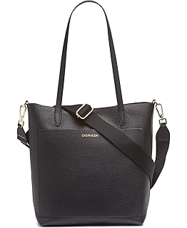 calvin klein roxy leather tote
