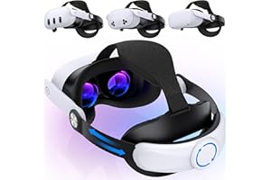 Kawaye Comfort Head Strap for Meta Quest 3S/Quest 3/Quest 2, for Oculus Head Strap VR Accessories, VR Headset Strap Enhanced Support Reduce Pressure-MQ4