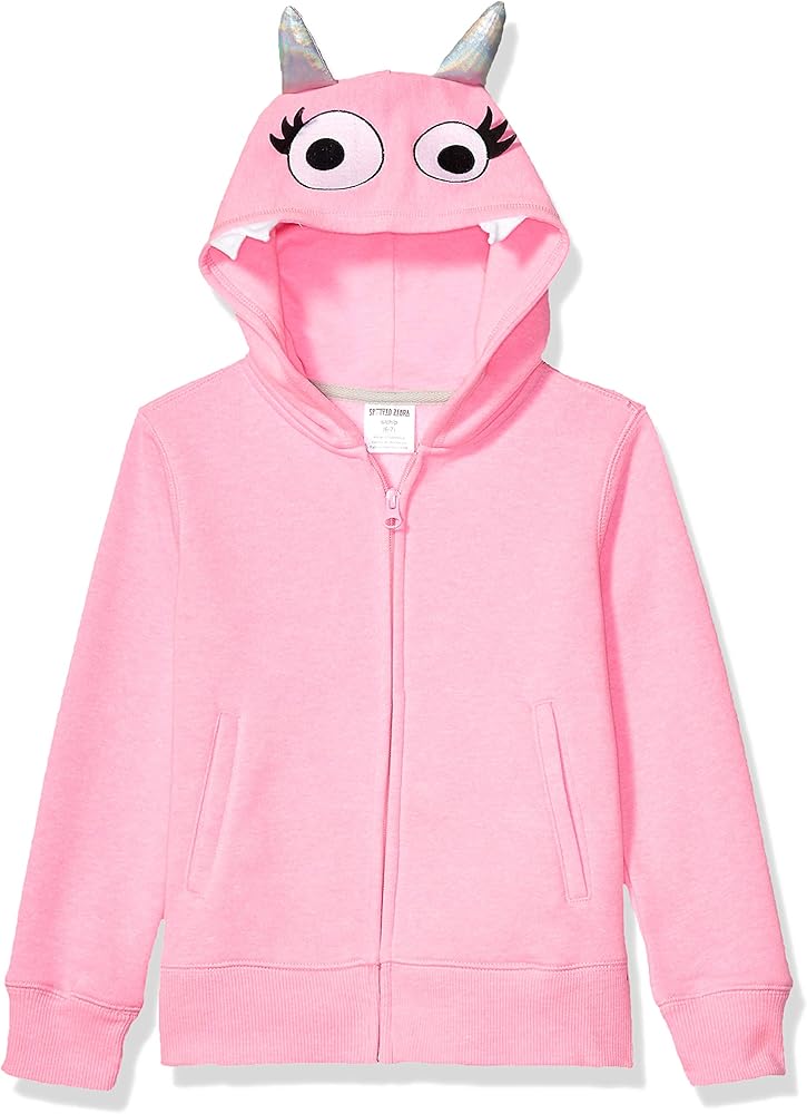 pink monster hoodie
