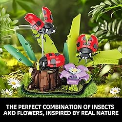 YEECHAO Flowers & Ladybug Insect Collection