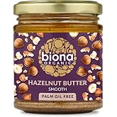 Biona Organic - Hazelnut Butter - 170g (Pack of 3)