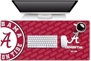 YouTheFan NCAA Alabama Crimson Tide Logo Series Desk Pad