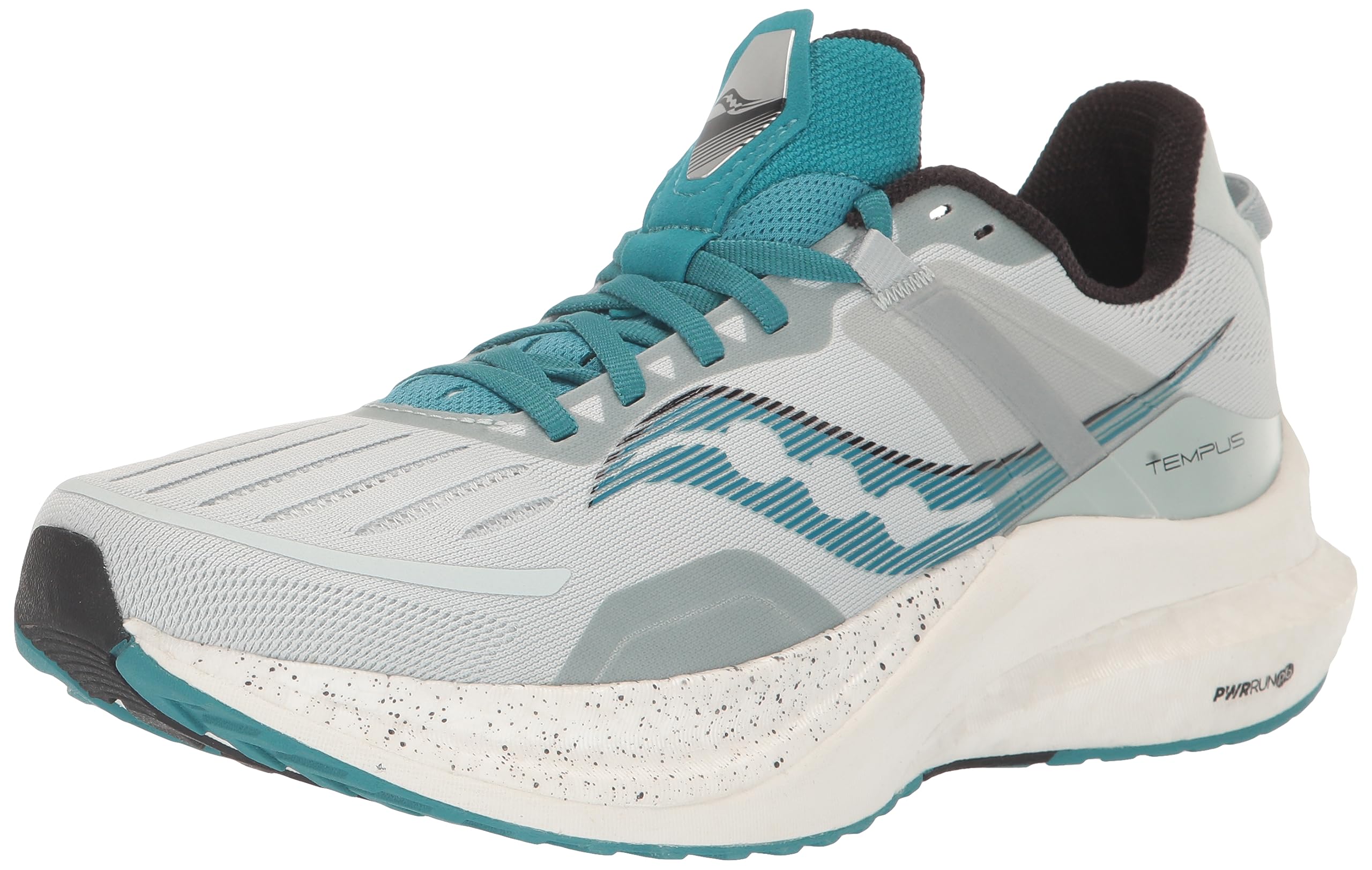 Saucony Women’s Tempus Sneaker, Glacier/Ink, 7