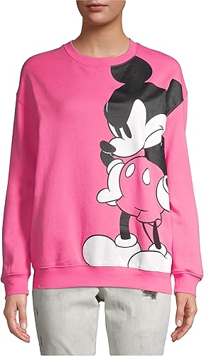 pink mickey mouse sweatshirt