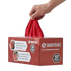 Arkwright Smart Rags in Box - (Pack of 50) Lint