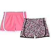 Cheetah Girls 2 Pack Active Running Athletic Gym Shorts Set Workout Activewear Lightweight for Teen Girls Kids Sports