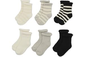 MILA PREEMIE BOUTIQUE Preemie Socks - Neutral Earth-Toned Color Preemie Newborn Socks Neutral Baby Socks - Soft & Gentle Baby Socks