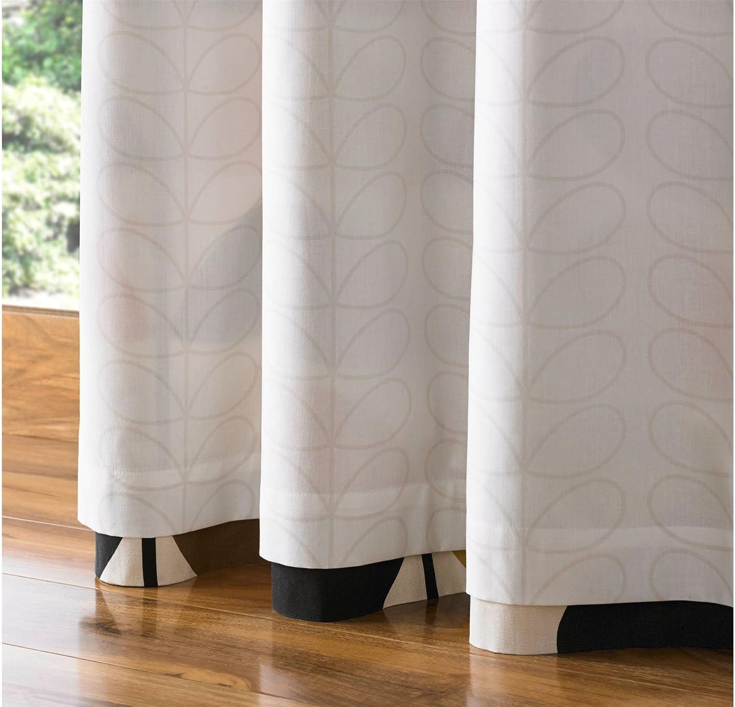 Amazon Com Orla Kiely Multi Stem Cream Orange Green 90 X 54 229cm X 137cm Ring Top Curtains Drapes Everything Else