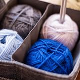 Korbond DK Royal Blue Yarn 100g Acrylic Wool 290m Double Knit view 4